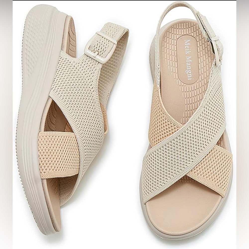 Meik Mangni women’s orthopedic sandals open toe sandals lightweight size 42